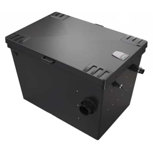 Oase BioTec ScreenMatic2 145000 flow through pond filter with automatic 300 micron pre filter screen and extensive biological filtration