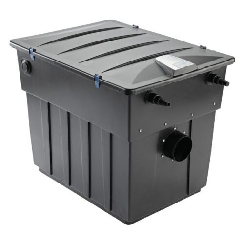 Oase BioTec ScreenMatic2 90000 flow through pond filter with automatic 300 micron pre filter screen and biological filtration