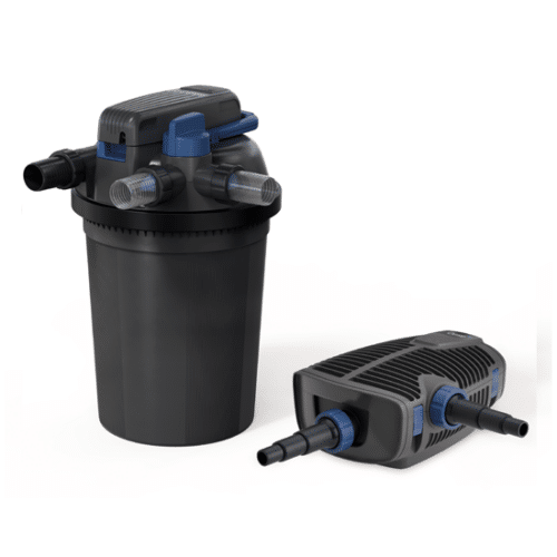 Oase FiltoClear 19000 Set OC pressurised pond filter with AquaMax Eco Premium 13000 pump and integrated 42 watt UV clarifier