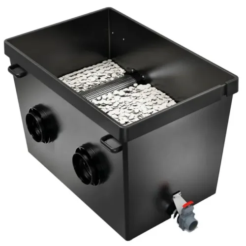Oase ProfiClear Premium XL Moving Bed Module Hel-X with 100 litres Hel-X moving bed media for large koi pond filtration