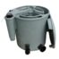 Evolution Aqua EazyPod Green compact mechanical and biological pond filter with 18 litres of K1 Micro media for koi ponds up to 10000 litres