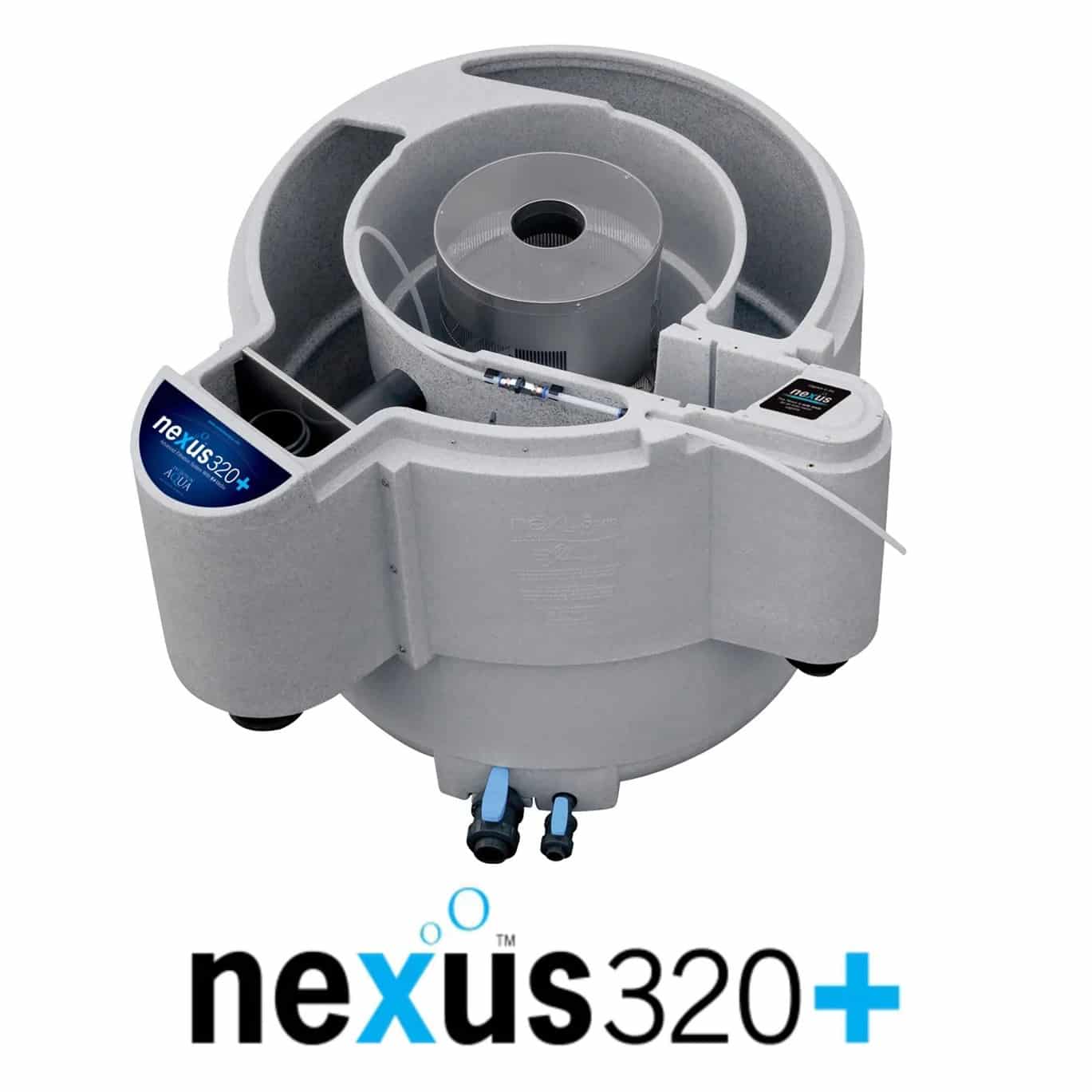 Evolution Aqua Nexus 320+ gravity fed koi pond filtration system with moving bed chamber