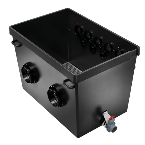 Oase ProfiClear Premium XL Discharge Module Gravity Fed with ClearWave blocks for large koi pond filtration systems