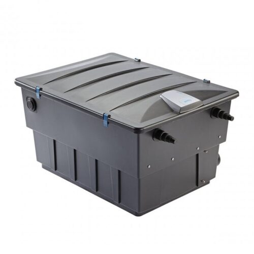 Main product image of the Oase BioTec ScreenMatic² 40000, a high-performance, self-cleaning pond filter designed for koi ponds and ornamental water features.