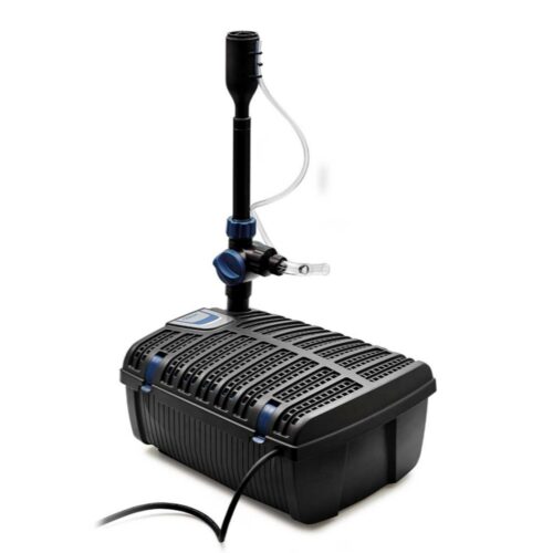 Oase Filtral UVC all in one submersible pond filter with integrated UVC clarifier and fountain pump for small garden ponds