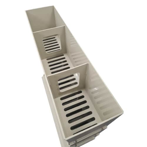 Burtons 3 Tier Plastic Bakki Shower 1000mm