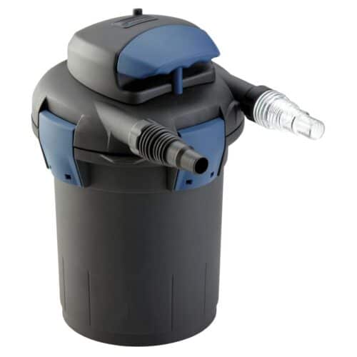 Oase BioPress 4000 compact pressurised pond filter with integrated 7W UV clarifier