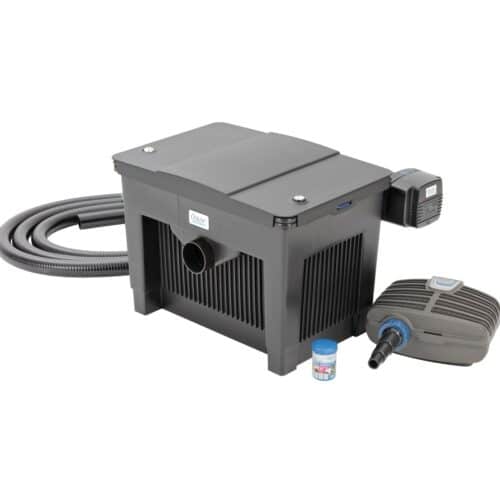 Oase BioSmart 18000 pond filter set including AquaMax Eco Classic 5500 pump and Vitronic 18W UV clarifier
