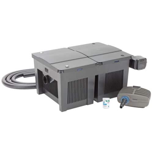 Oase BioSmart 36000 pond filter set including AquaMax Eco Classic 11500 pump and Vitronic 36W UV clarifier