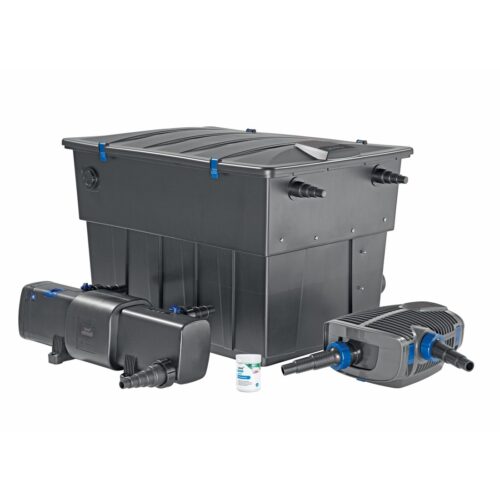Oase BioTec ScreenMatic2 60000 automated pond filter set with AquaMax Eco Premium 17000 OC pump and Bitron C 55W UV clarifier