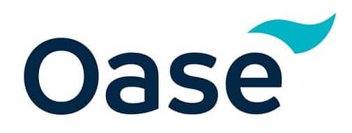 Oase logo German manufacturer of pond filtration systems, drum filters, pumps and lake aeration equipment