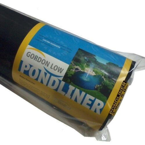 rubber pond liner 0.75mm EPDM Gordon Low Greenseal roll for garden and koi ponds