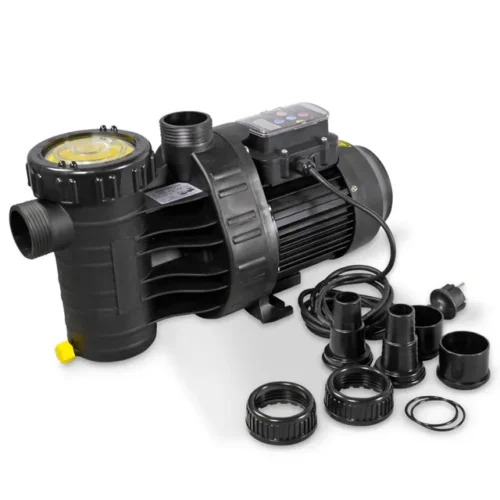 Badu Aqua Vario Plus pump with included fittings and connections