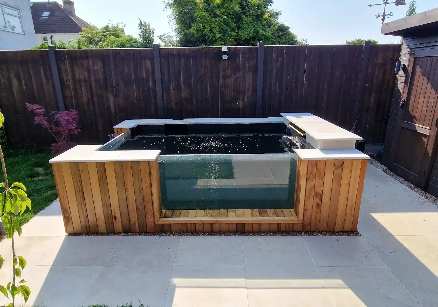 Pond fibreglassed by That Pond Guy in Kent, London, Essex, Surrey, Sussex Pond fibreglassed by That Pond Guy in Kent, London, Essex, Surrey, Sussex