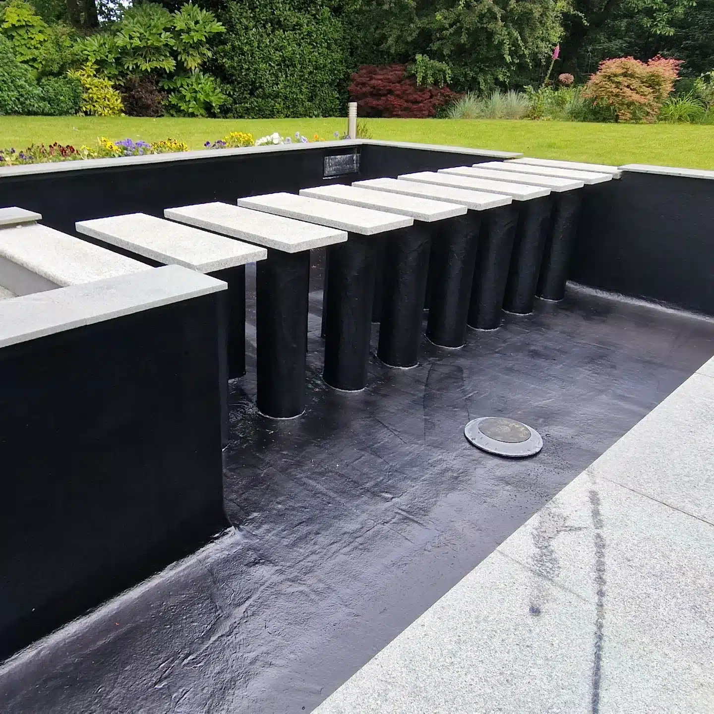 Pond fibreglassed by That Pond Guy in Kent, London, Essex, Surrey, Sussex Pond fibreglassed by That Pond Guy in Kent, London, Essex, Surrey, Sussex