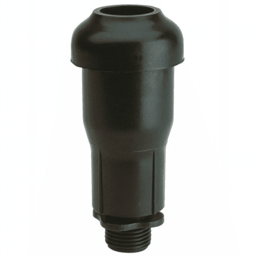 Close up of the Oase Schaumsprudler 22 5 K adjustable fountain nozzle designed for creating foam and bell shaped water effects in ponds and water features.