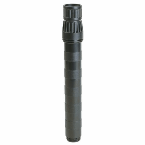 Close up of the Oase Telescopic Nozzle Extension TE 10K one inch version, an adjustable plastic riser used to set the correct height for pond fountain nozzles.