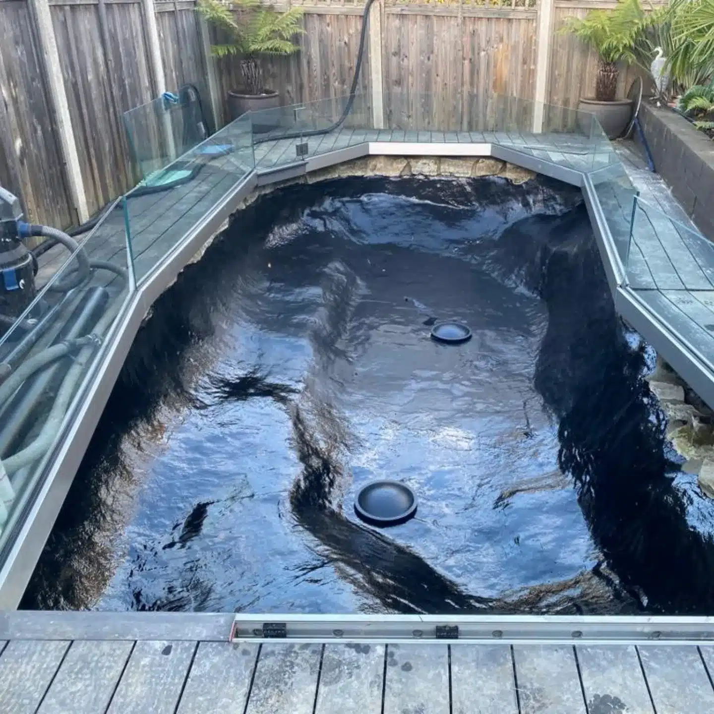 Professional GRP Pond Lining in Sussex Professional GRP pond lining installation in Sussex by fibreglass specialists