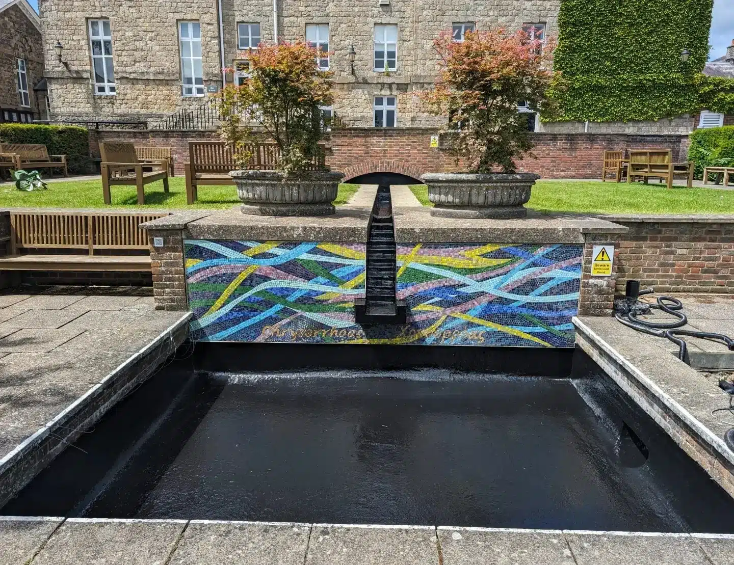 GRP Pond Fibreglassing Specialists in Buckinghamshire Professional GRP pond fibreglassing in Buckinghamshire with seamless waterproof finish