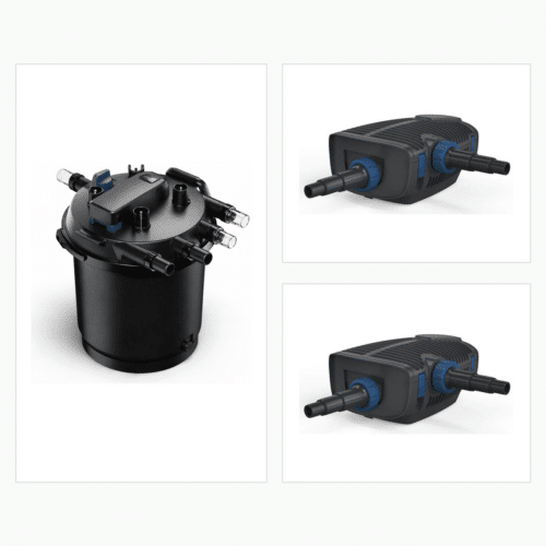 Oase FiltoClear 60000 Set OC with two AquaMax Eco Premium 17000 pond pumps