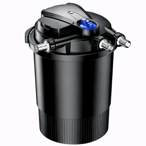 PondXpert SpinClean Auto 40000 pressurised pond filter with automatic cleaning motor and built in 55 watt UVC for large ponds