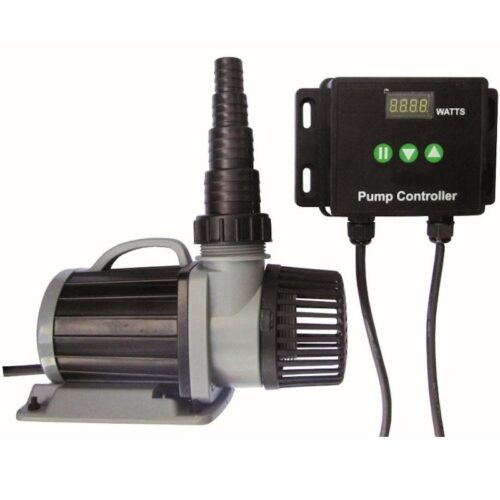 PondXpert VariFlow SINE pond pump with LCD controller adjustable variable flow for garden and koi ponds