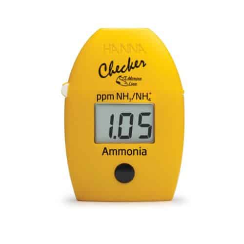 Hanna HI784 handheld digital ammonia tester for marine aquarium water