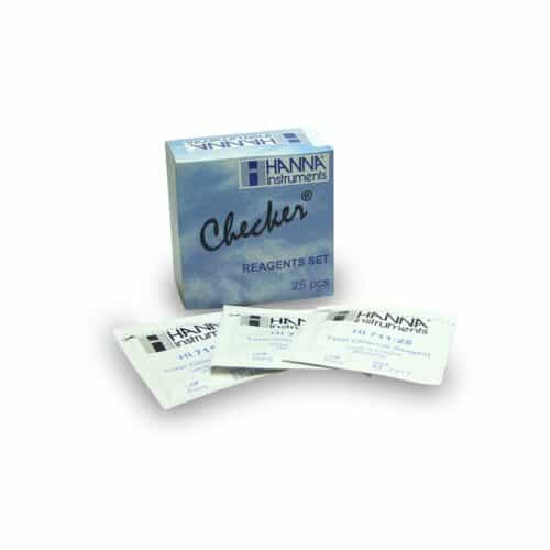 Hanna HI711-25 total chlorine reagent refill for digital checker