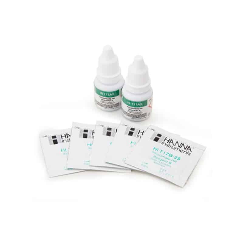 Hanna HI717-25 phosphate high range reagent refill for digital checker