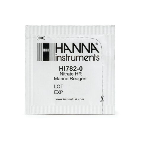 Hanna HI782-25 nitrate reagent kit for high range marine testing
