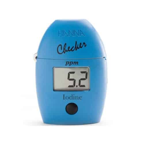 Hanna HI718 handheld digital iodine tester for water quality testing