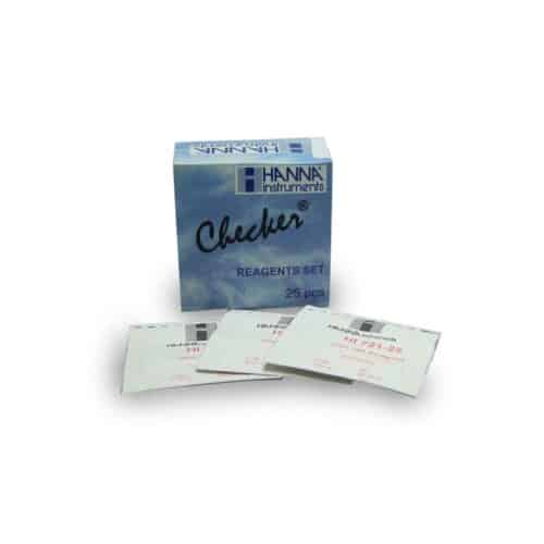 Hanna HI721-25 iron reagent packets for digital water testing
