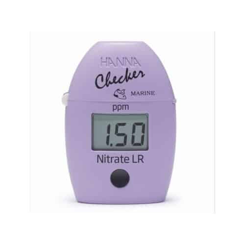 Hanna HI781 handheld digital nitrate tester for marine reef aquarium water