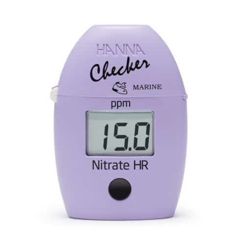 Hanna HI782 handheld digital nitrate tester for marine aquarium high range testing