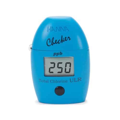 Hanna HI761 handheld digital ultra low range chlorine tester for water testing