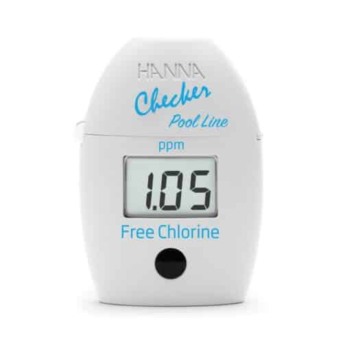 Hanna HI-7014 digital chlorine tester for pools and spas