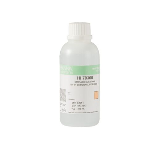 Hanna HI-70300M electrode storage solution bottle for pH and ORP probes