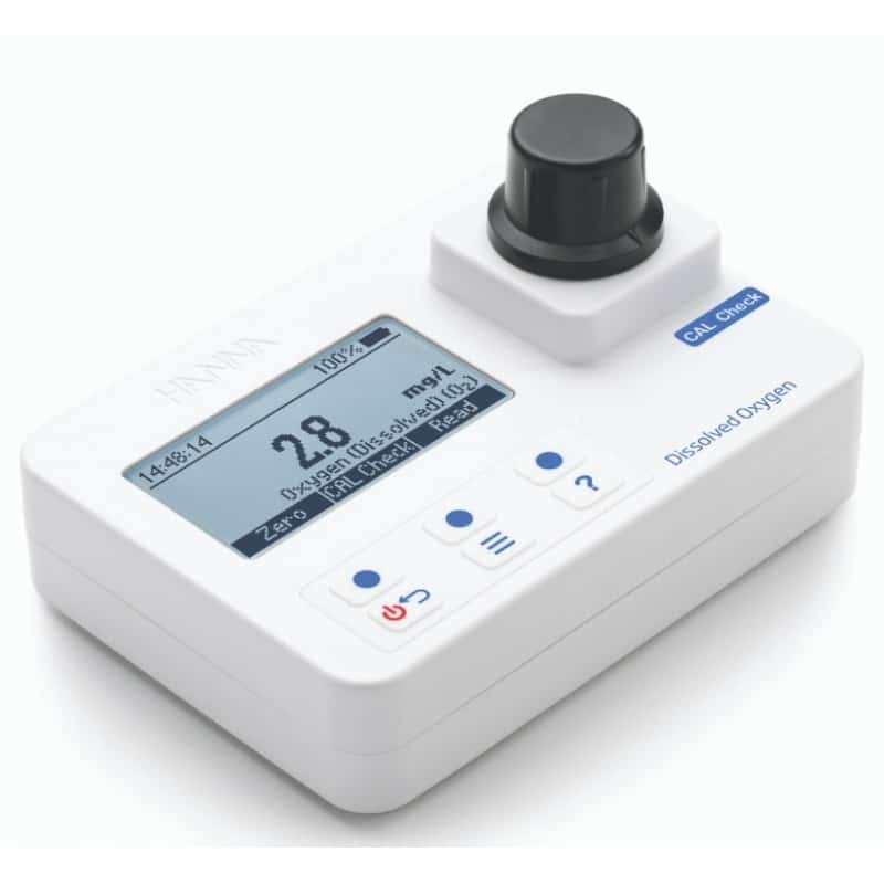 Hanna HI-97732 portable dissolved oxygen photometer for water testing