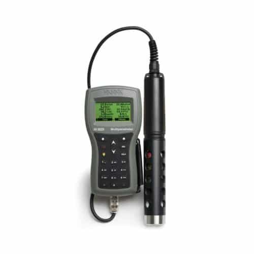 Hanna HI-9829-13042 portable multiparameter water tester with GPS and probe