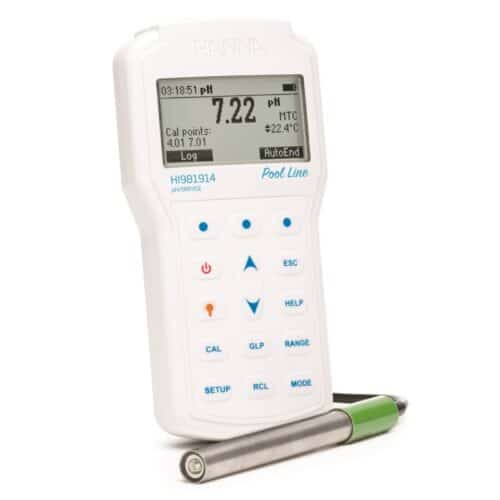 Hanna HI-981914 waterproof portable pH ORP ISE meter