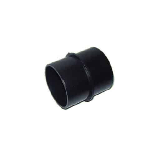 Black waste male-male joiner solvent weld fitting for pond and drainage systems