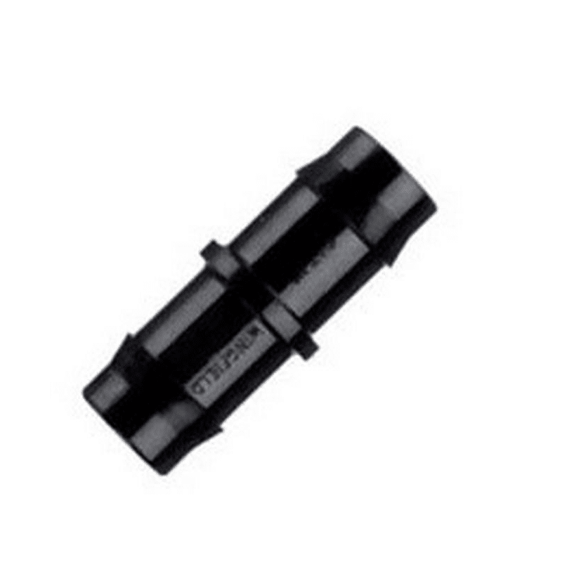 Straight barbed hose joiner for flexible pond and filtration pipe systems
