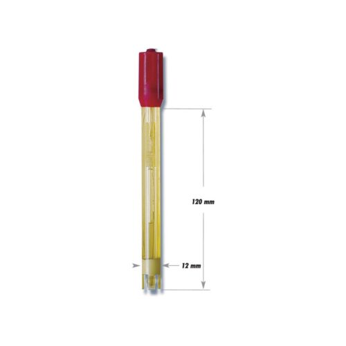 Hanna HI-1286 pH electrode with BNC connector and PTFE junction