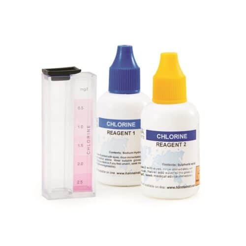 Hanna HI-3831F free chlorine water test kit with colour comparator