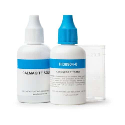 Hanna HI-38904 pool hardness test kit with buffer and indicator