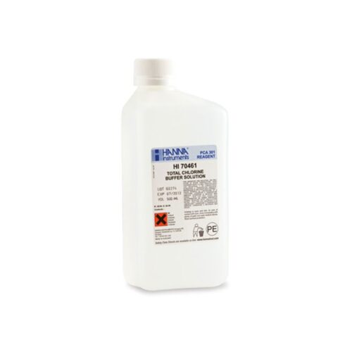 Hanna HI-70461 buffer solution for total chlorine testing in PCA analyzers