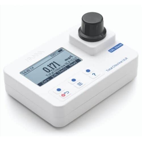 Hanna HI-97761 portable photometer for ultra low range total chlorine testing