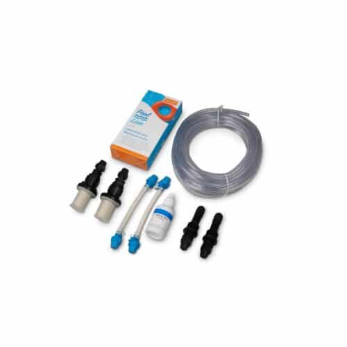 Hanna pool controller maintenance kit with tubing filters and injectors