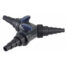 Oase Y distributor valve with adjustable dual outlets for pond hose systems