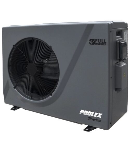 Poolex Silverline Fi swimming pool heat pump with Full Inverter technology and Wi-Fi control